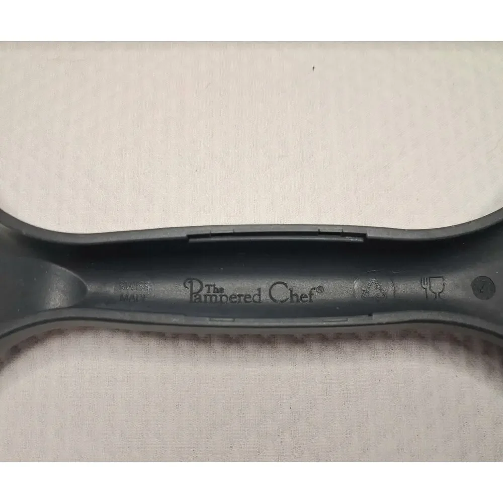 Pampered Chef Large Bar Pan 11 x 17 FHC Stoneware Cookie Baking w/ Double Roller